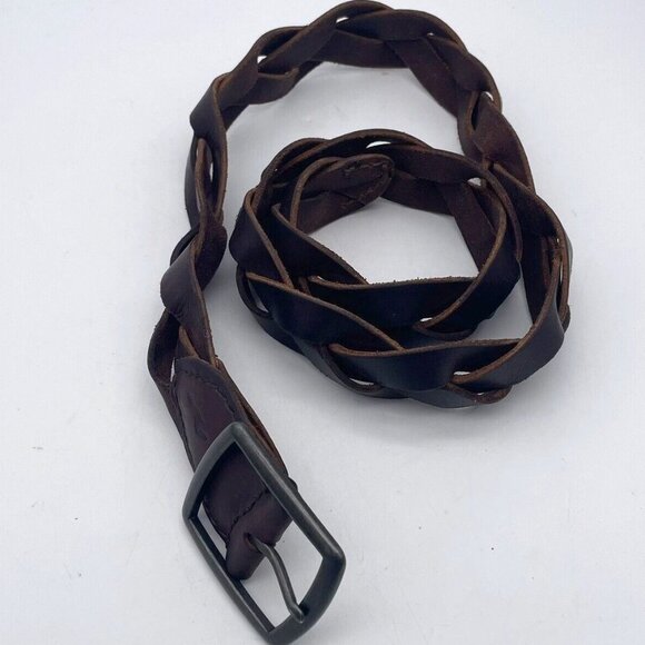 American Eagle Outfitters Accessories - American Eagle Brown Braided Woven Belt